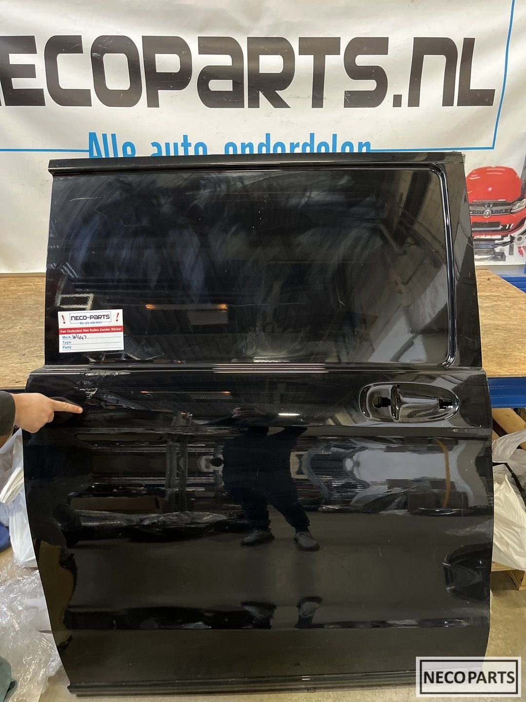 MERCEDES V KLASSE VITO ACHTERDEUR DEUR ORIGINEEL, Gebruikt, -, Ophalen of Verzenden, -