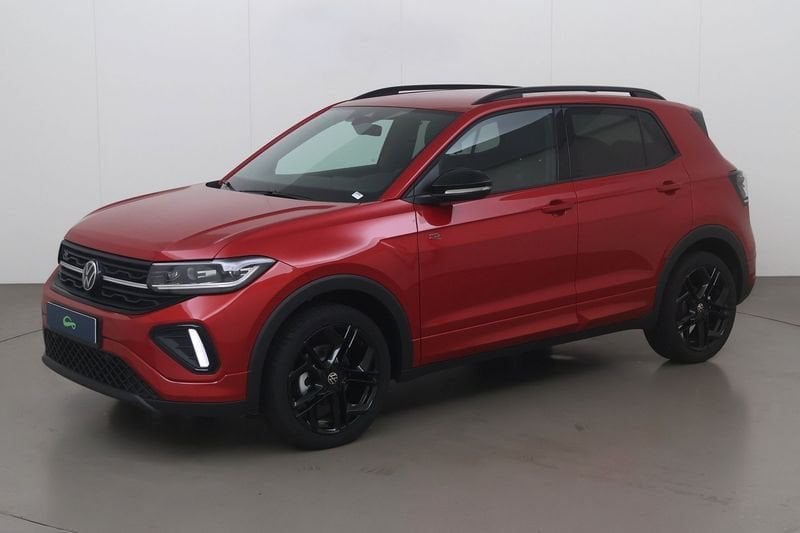 Volkswagen T-Cross 1.0 R-Line 115 AT, Auto's, Automaat, T-Cross, Gebruikt, Overige bekleding