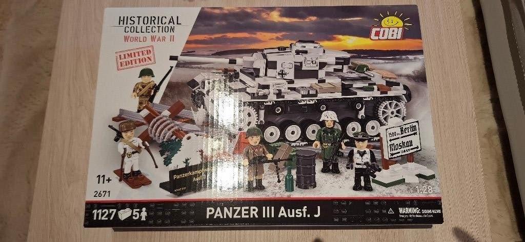 COBI 2671 Panzer III Ausf. J – NIEUW & SEALED, Ophalen, Overige thema's, Nieuw, Compleet