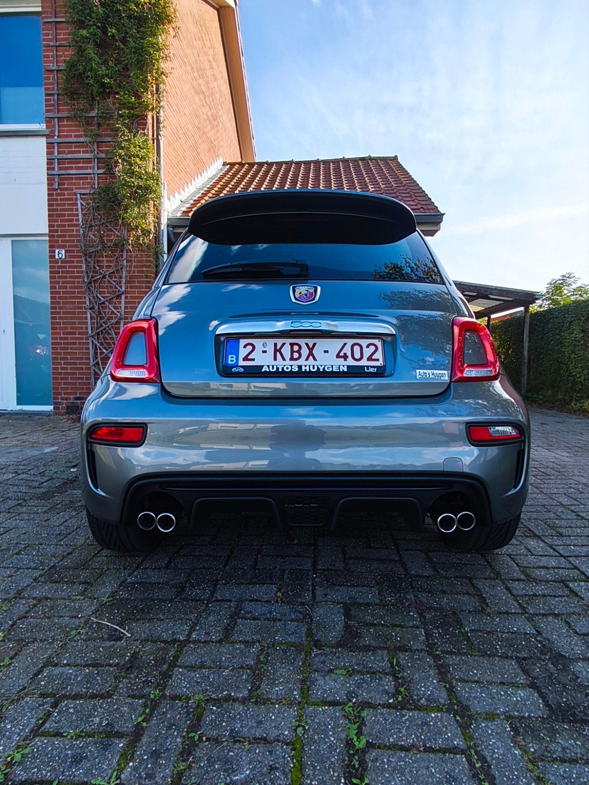 monza record abarth uitlaat te koop, Ophalen