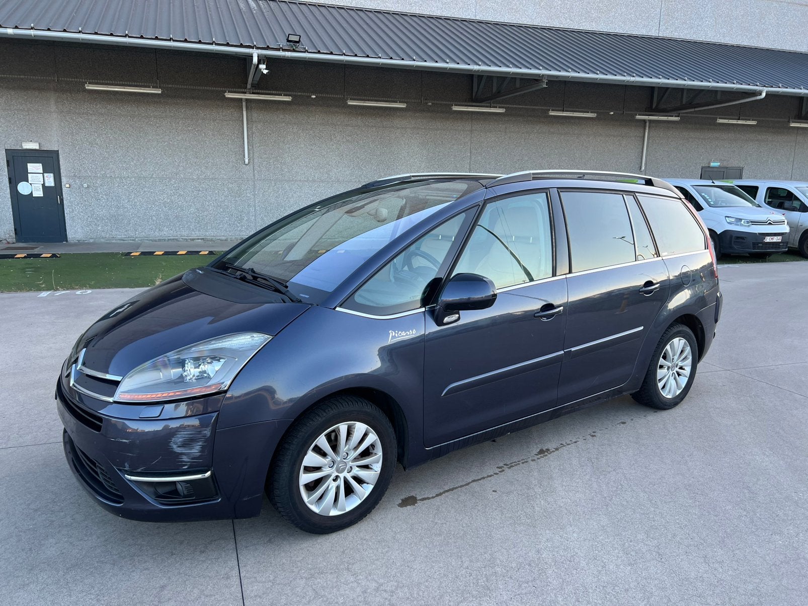 Citroen C4 Piccaso 1.6 HDI , 155.000 KM , Automaat , 2007, Auto's, Automaat, Monovolume, Beige, C4 (Grand) Picasso