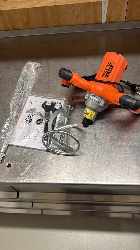 verfmixer verfmenger mortelmixer gipsmenger bouwmixer, Bricolage & Construction, Bétonnières, Neuf, Enlèvement ou Envoi