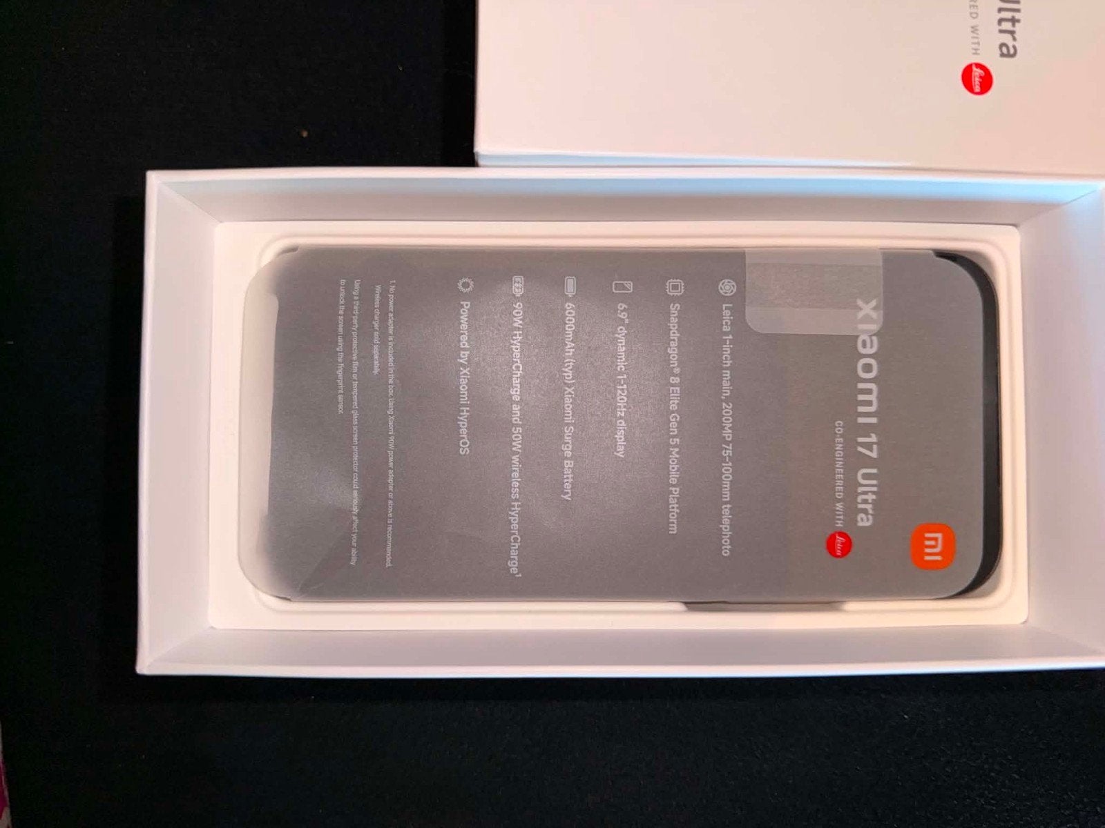 Xiaomi 17 Ultra, Telecommunicatie, Ophalen, Overige modellen