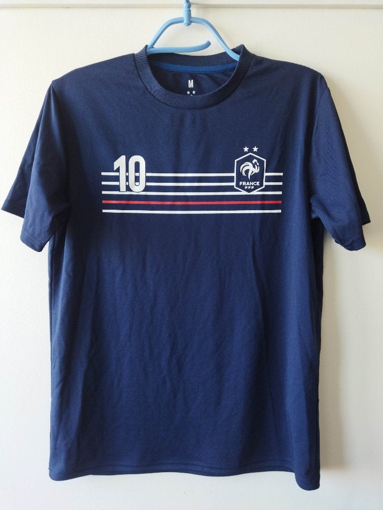 Maillot T-shirt foot MBAPPE FFF 10 taille M, Taille M, Enlèvement ou Envoi, Comme neuf, Maillot