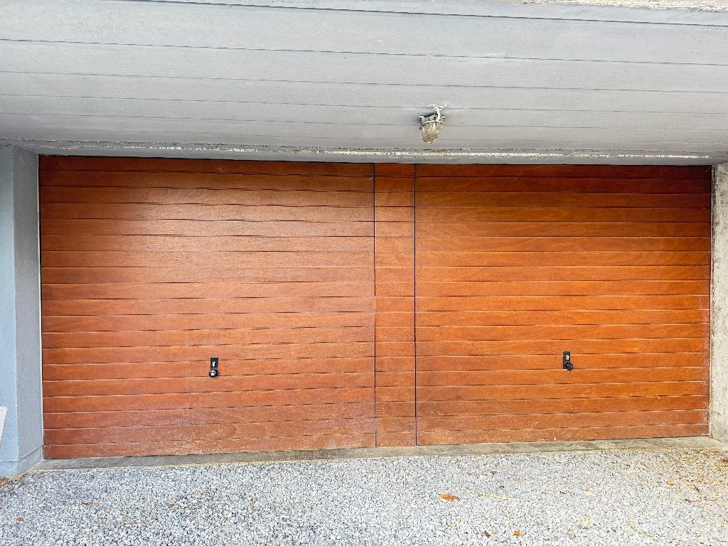 2 portes de garage basculantes hormann en bois, Bricolage & Construction, Enlèvement, Utilisé, Bois, Autres types