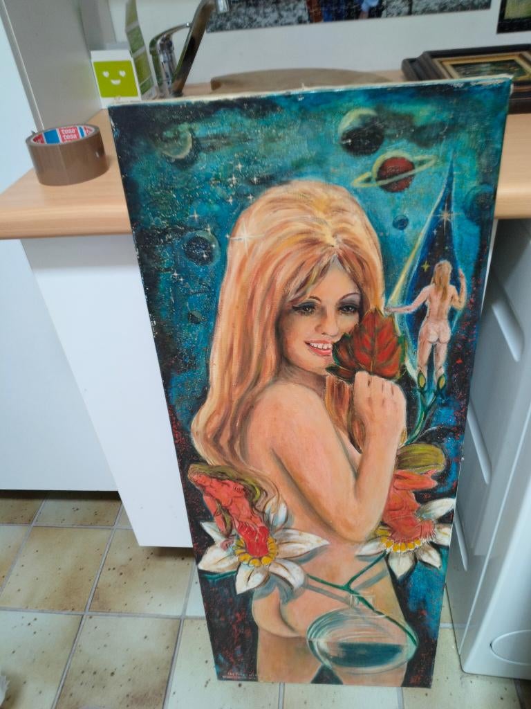 schilderij, Ophalen