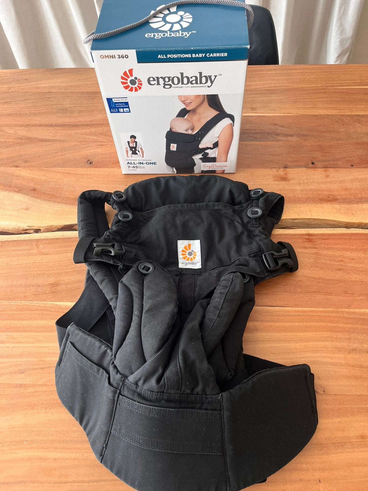 Draagzak Ergobaby Omni 360 all in one, Enlèvement, Comme neuf, Porte-bébé