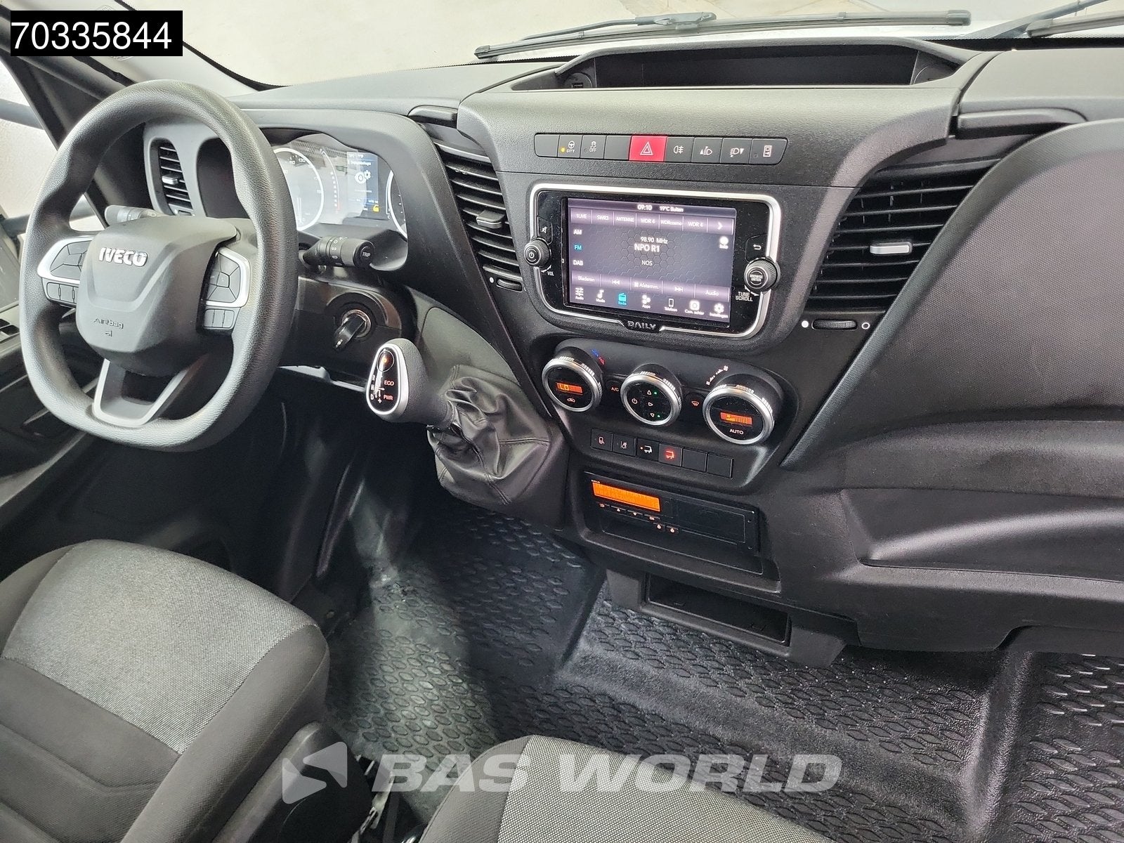 Iveco Daily 72C21 3.0L Automaat 1000KG Laadklep Luchtvering, Stof, Gebruikt, Euro 6, 4 cilinders