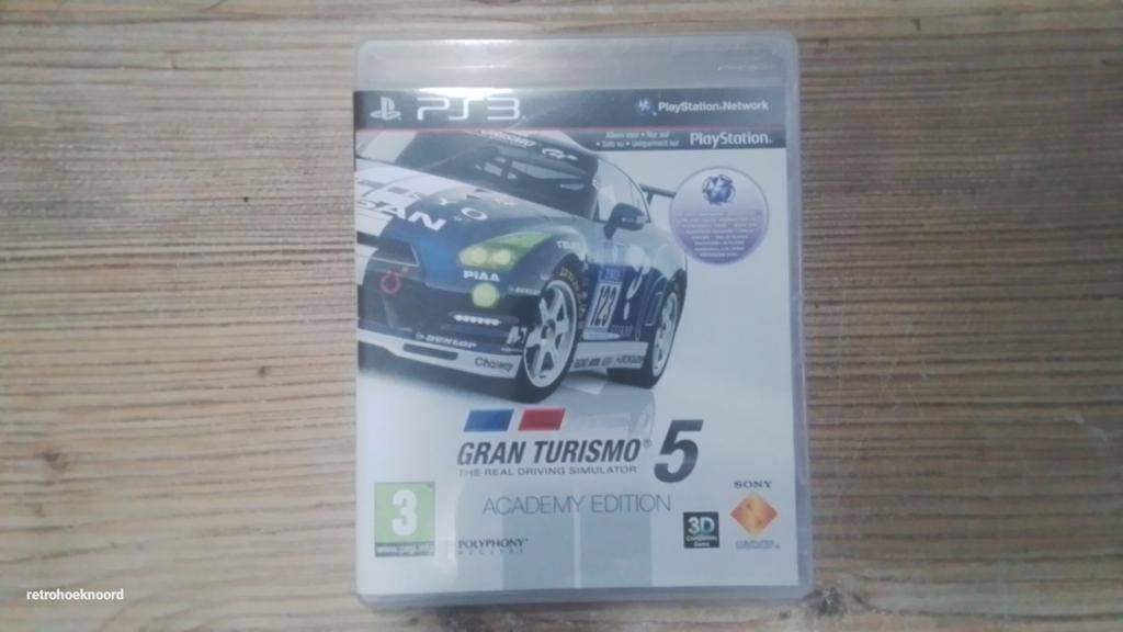 Gran Turismo 5 Édition Académie - PlayStation 3, Consoles de jeu & Jeux vidéo, Online, 1 joueur, Comme neuf, Course et Pilotage