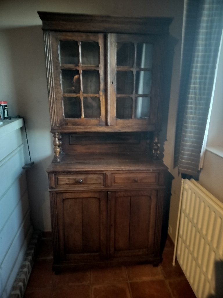 Vaisselier ancien en chene, Ophalen
