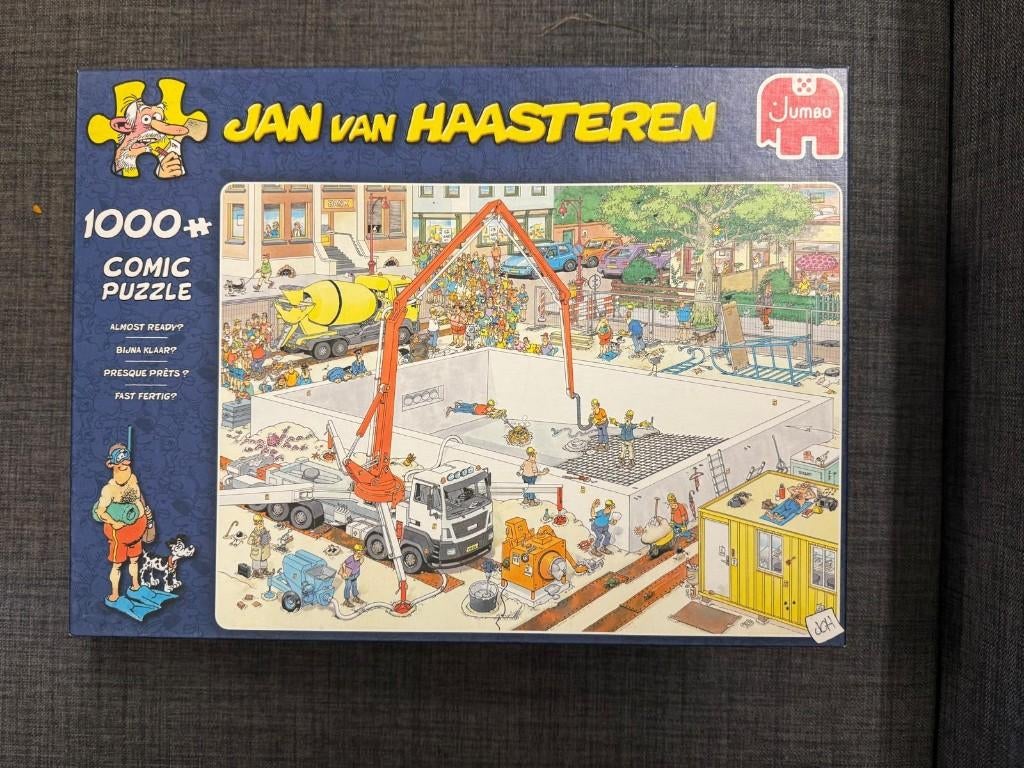 Jan van Haasteren puzzels - 1000 stukjes, Hobby en Vrije tijd, Ophalen, 500 t/m 1500 stukjes, Gebruikt, Legpuzzel