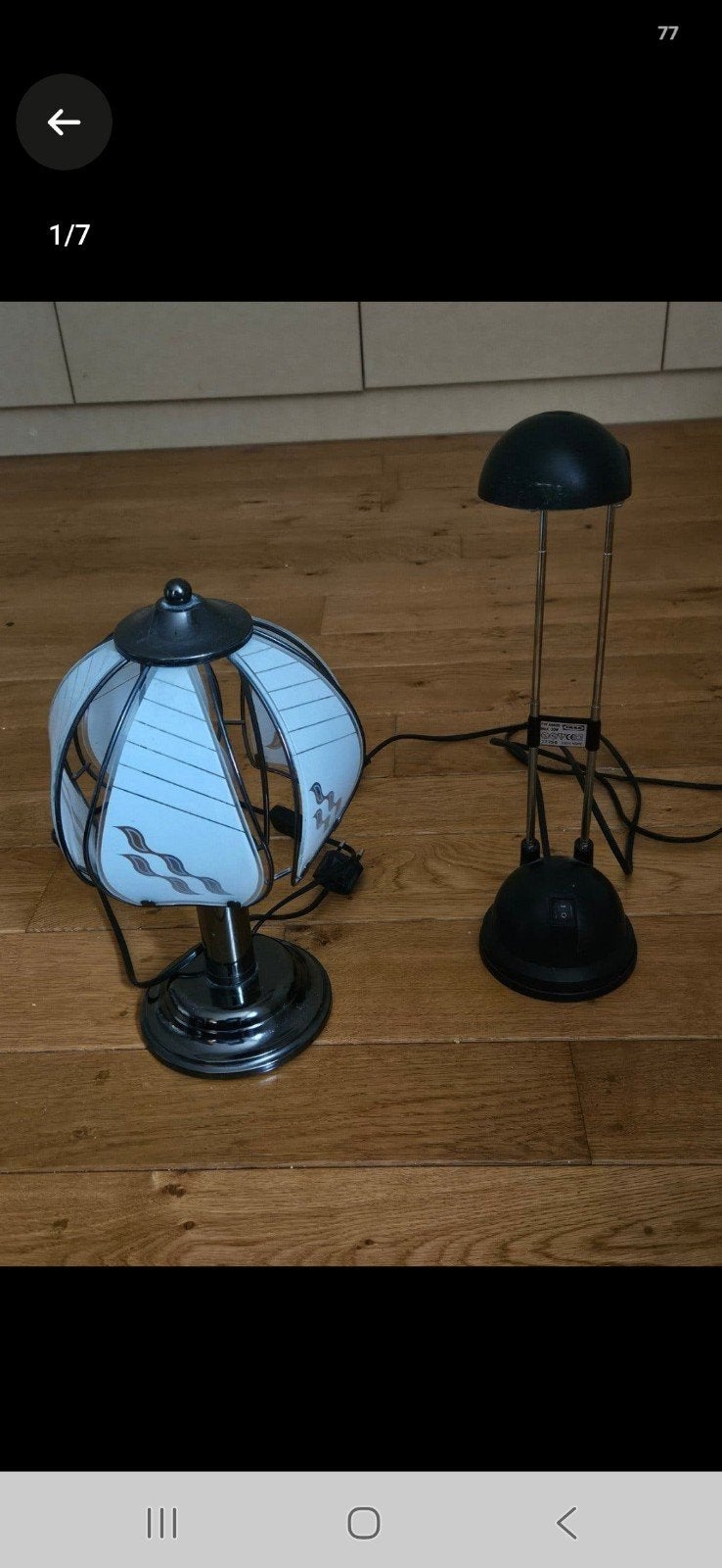 tafellamp en bureaulamp in goede staat, Ophalen, Bureaulamp