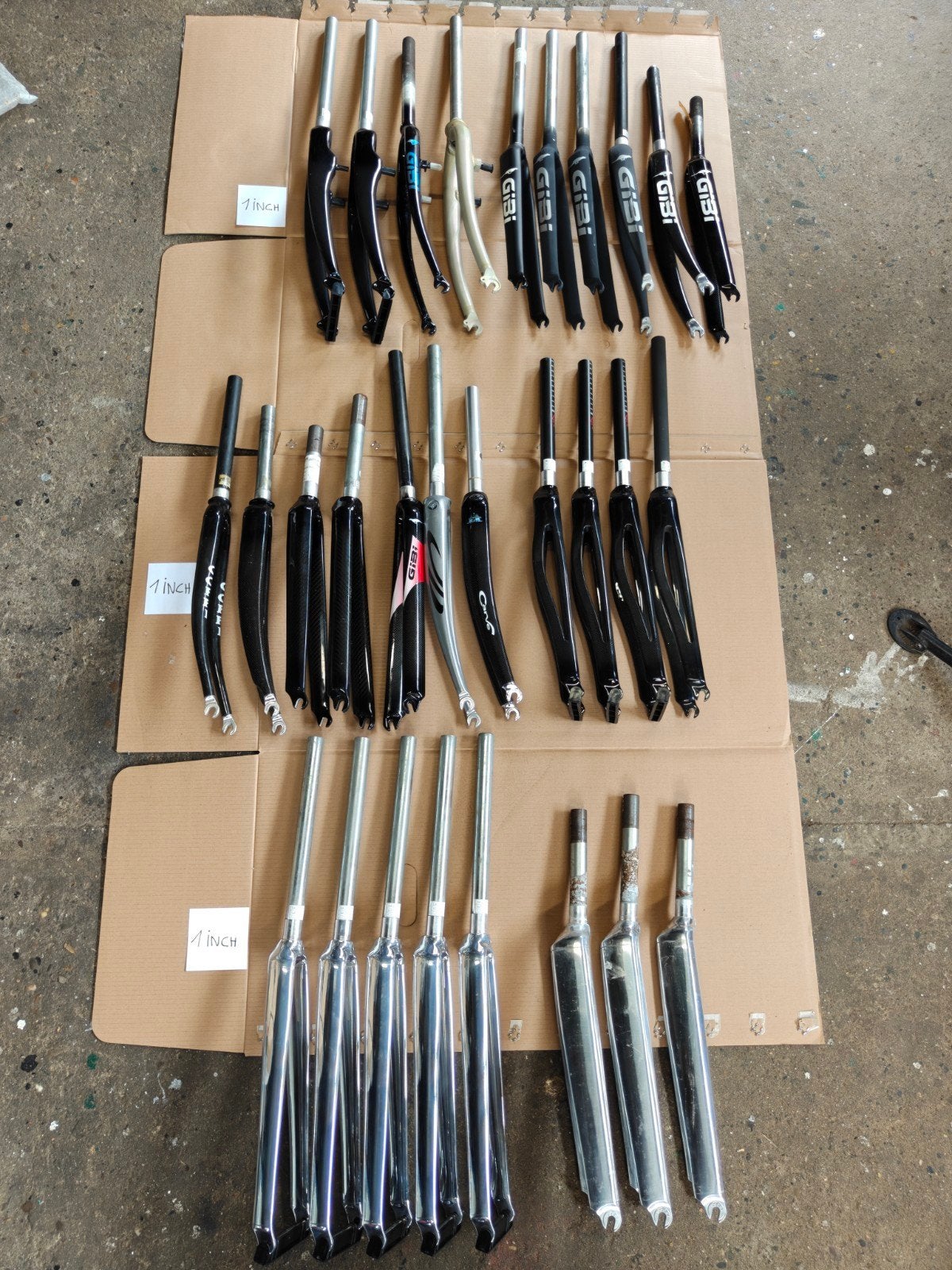 NOS / nieuwe voorvorken en koerssturen te koop!!, Fietsen en Brommers, Ophalen of Verzenden, Voorvork