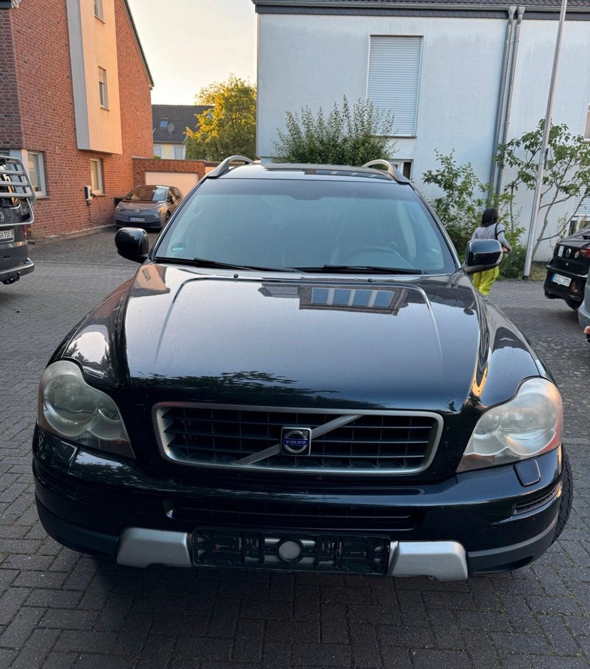 Volvo XC90 D5 Automatik 2.7 185Ps, Auto's, Volvo, 4 deurs, Zwart, Zwart, Leder