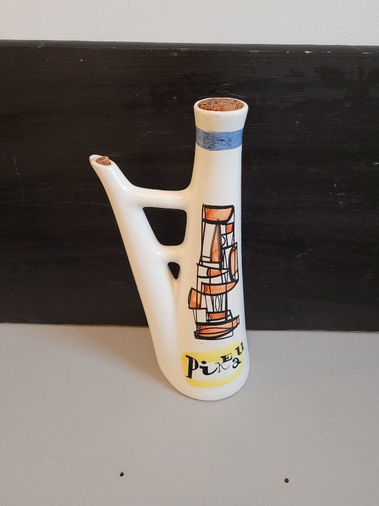 carafe céramique Roger Capron Vallauris Pineau, Antiquités & Art, Enlèvement ou Envoi