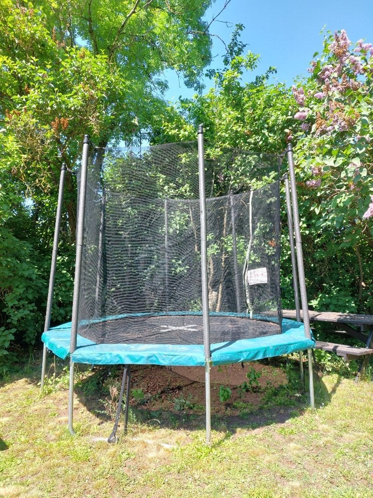 Trampoline, Kinderen en Baby's, Speelgoed | Buiten | Trampolines, Ophalen, Gebruikt