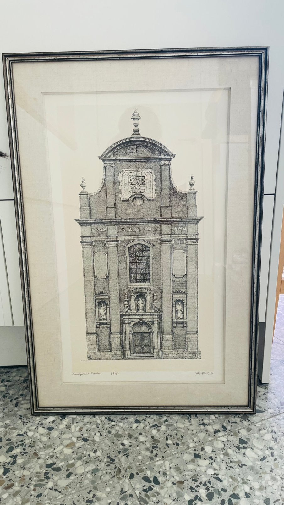 Prachtige gesigneerde kunstprent Jan Pastoor ('86), Antiek en Kunst, Kunst | Tekeningen en Fotografie, Ophalen, Ets, Gesigneerd