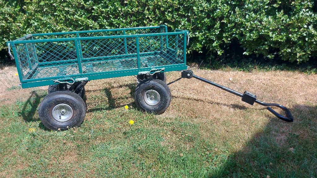 trekbare tuinkar op tuintractor, Tuin en Terras, Ophalen, Zo goed als nieuw, Overige soorten