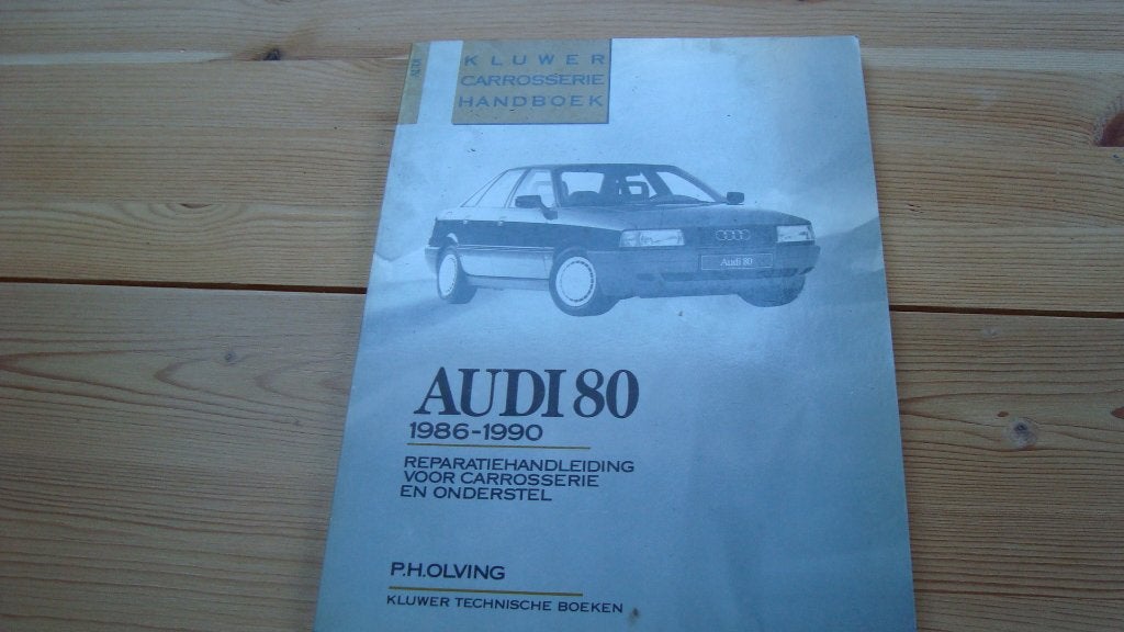 carrosserie handboek AUDI 80 1986-1990, Auto diversen, Handleidingen en Instructieboekjes, Verzenden