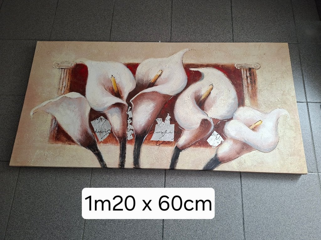 Mooi schilderij, Ophalen, Bloemen