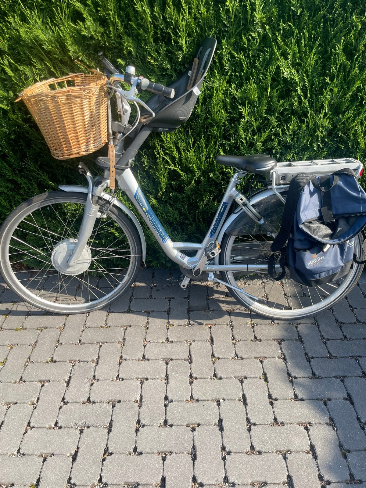 Elektrische damesfiets, Ophalen, Gebruikt