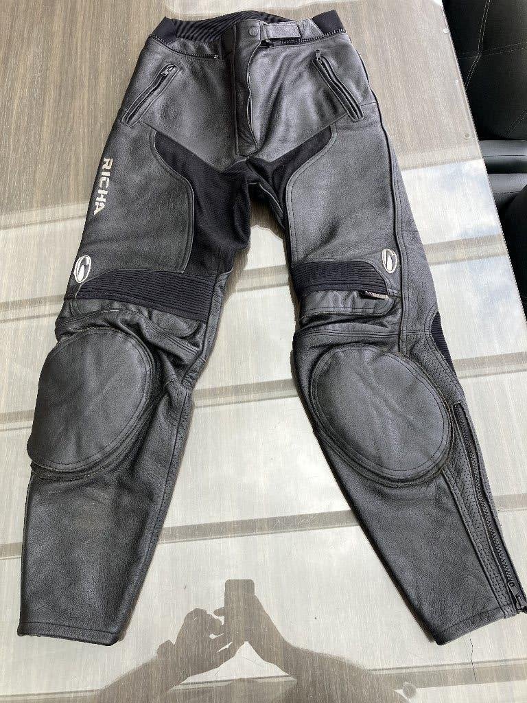 lederen motorbroek Richa Dames 38, Ophalen, Broek | leer, Richa, Dames