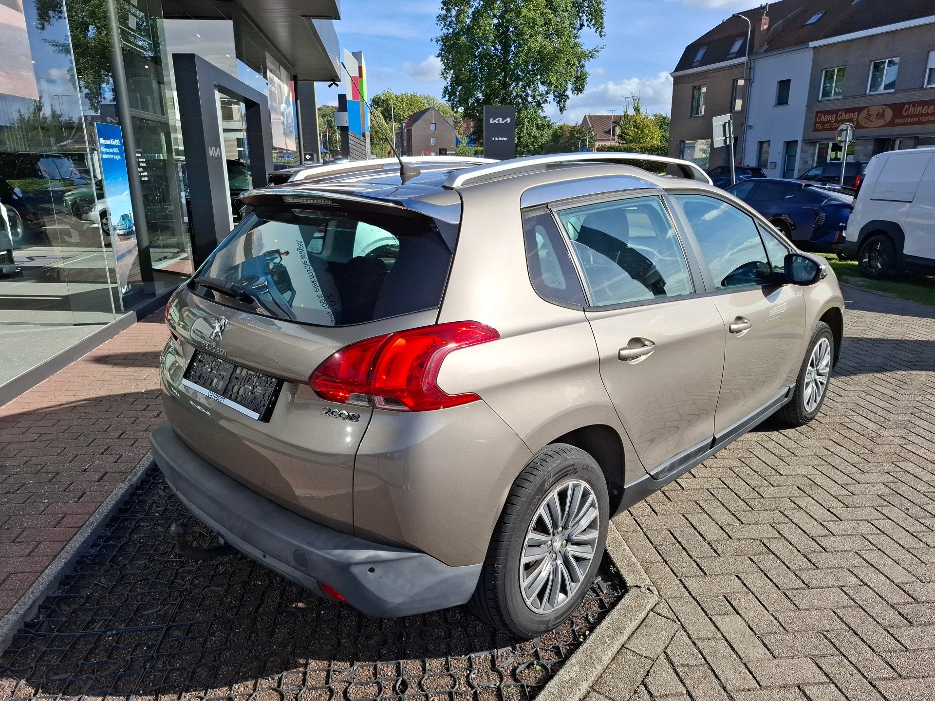 Peugeot 2008 Occasie (bj 2014), Euro 5, Stof, Gebruikt, Zwart