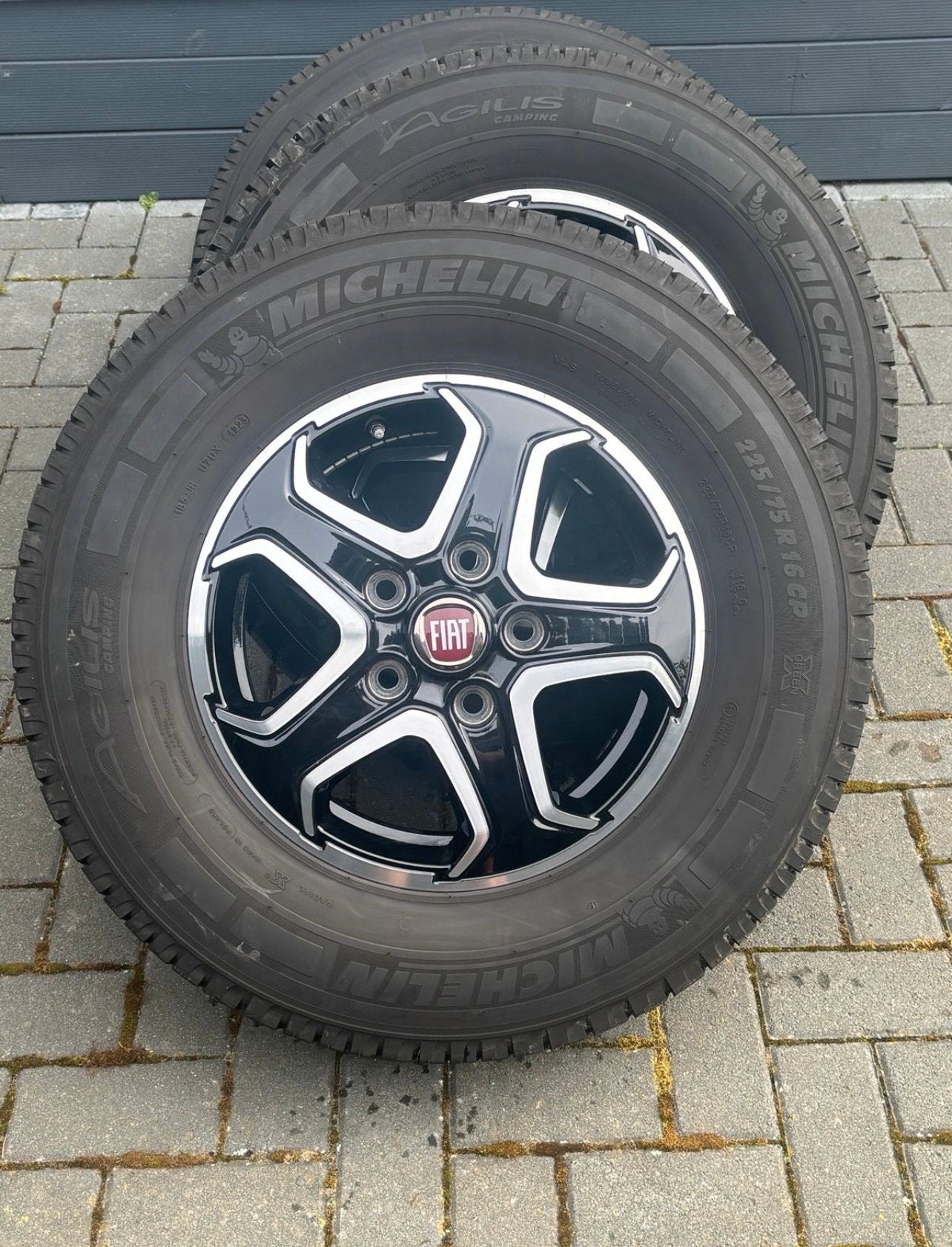 Jantes Camping Car Fiat Ducato Maxi 225/75/16 5x130, Autos : Pièces & Accessoires, Pneus & Jantes, Pneus et Jantes, 4 Saisons