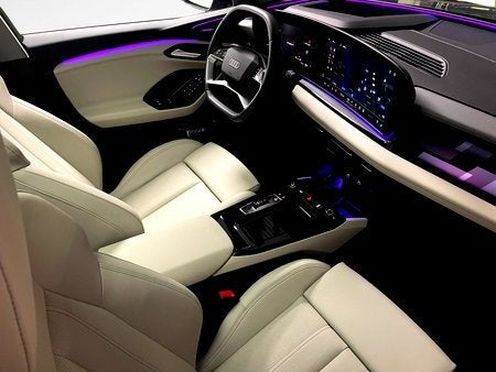 Audi Q6 e-tron S line quattro 285,00 kW, Auto's, Automaat, Blauw, Elektrisch, SUV of Terreinwagen