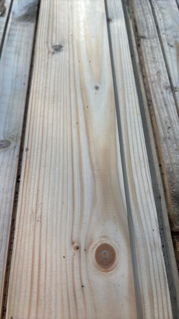 Houten planchetten - 70m2, Enlèvement ou Envoi, Neuf, 250 cm ou plus, Planches