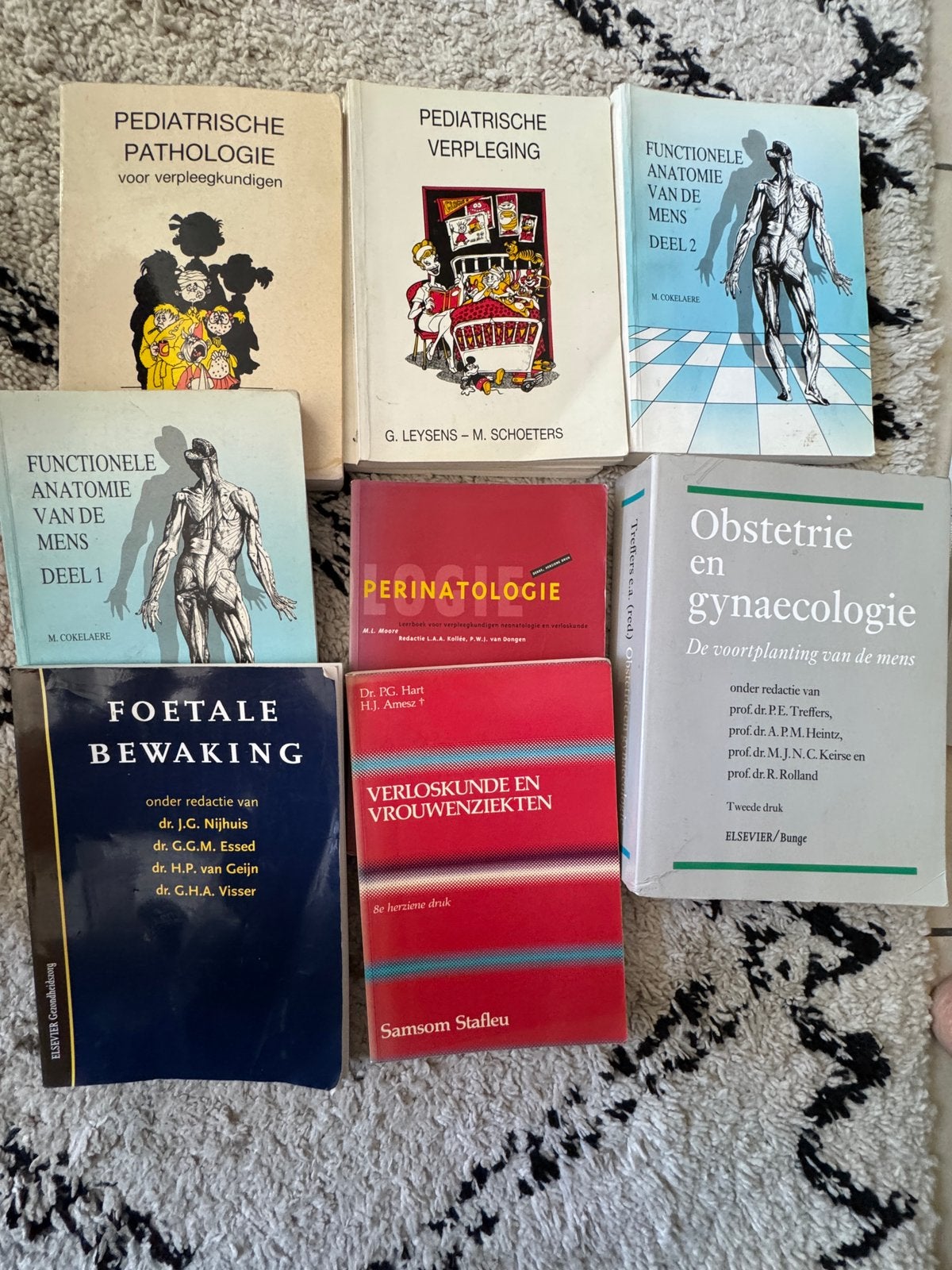 Medische studieboeken – anatomie, verloskunde, pediatrie, Boeken, Ophalen, Gelezen, Overige vakken