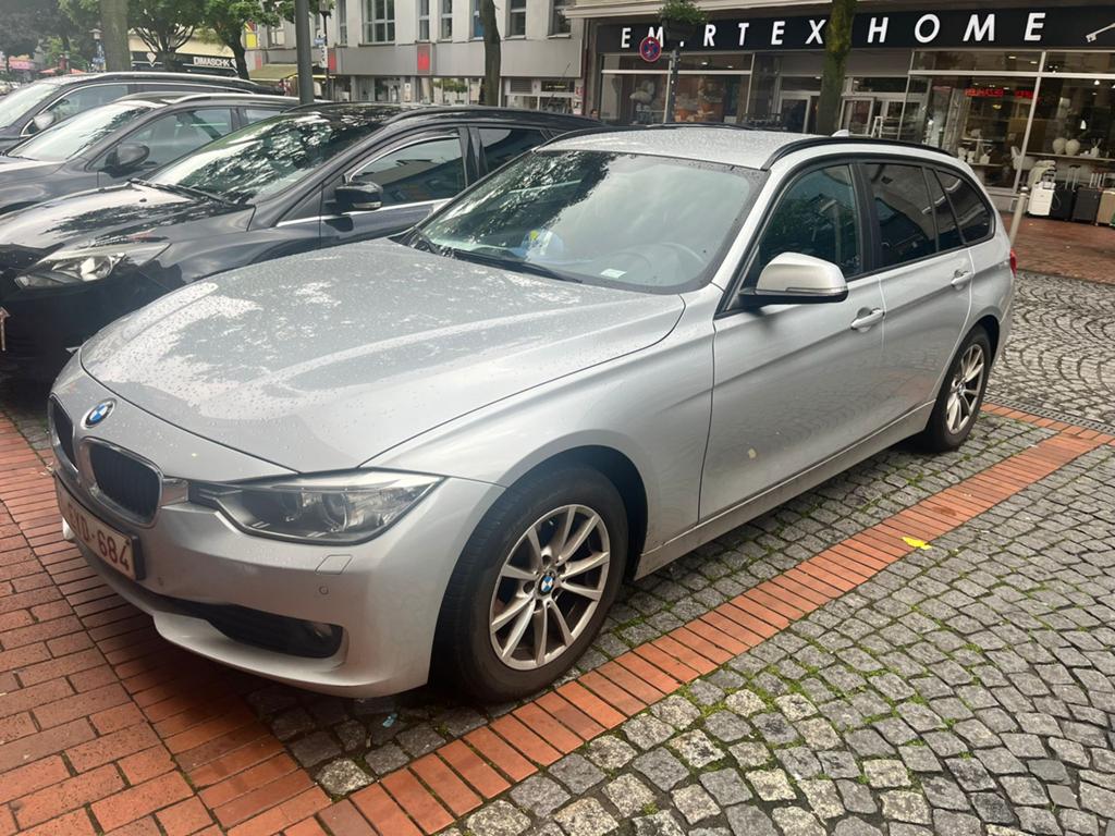 Bmw 316d, Leder, 5 deurs, Particulier, Zilver of Grijs