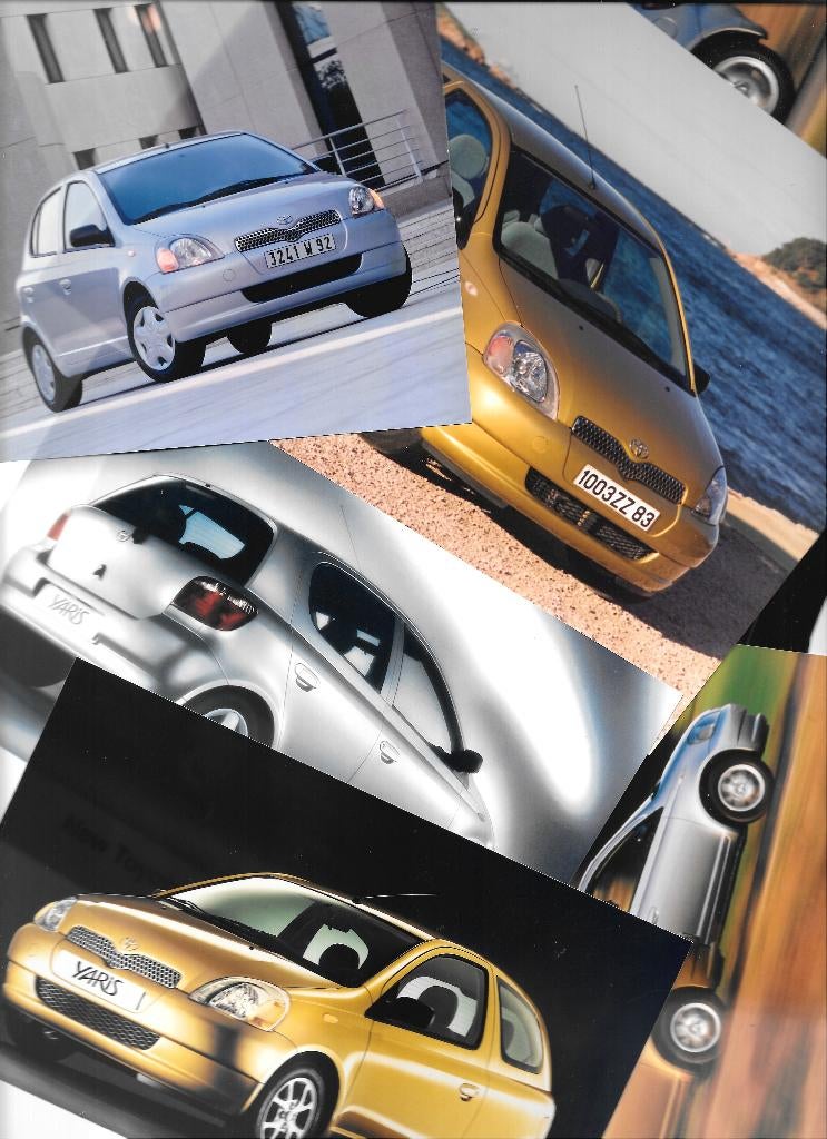 Photos de presse de la TOYOTA YARIS 1999, Enlèvement ou Envoi, Comme neuf, Toyota