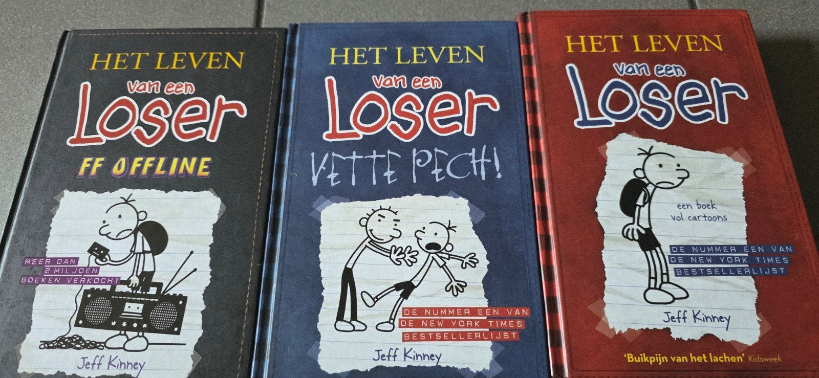 Het leven van een loser, Livres, Humour, Enlèvement, Neuf