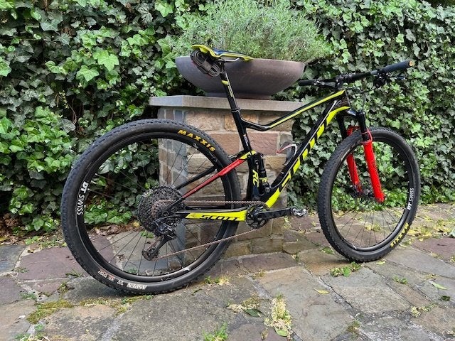 Scott Spark RC World Cup L, Fietsen en Brommers, Fully, Ophalen, Gebruikt, Heren