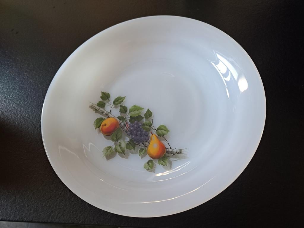Assiettes creuses arcopal