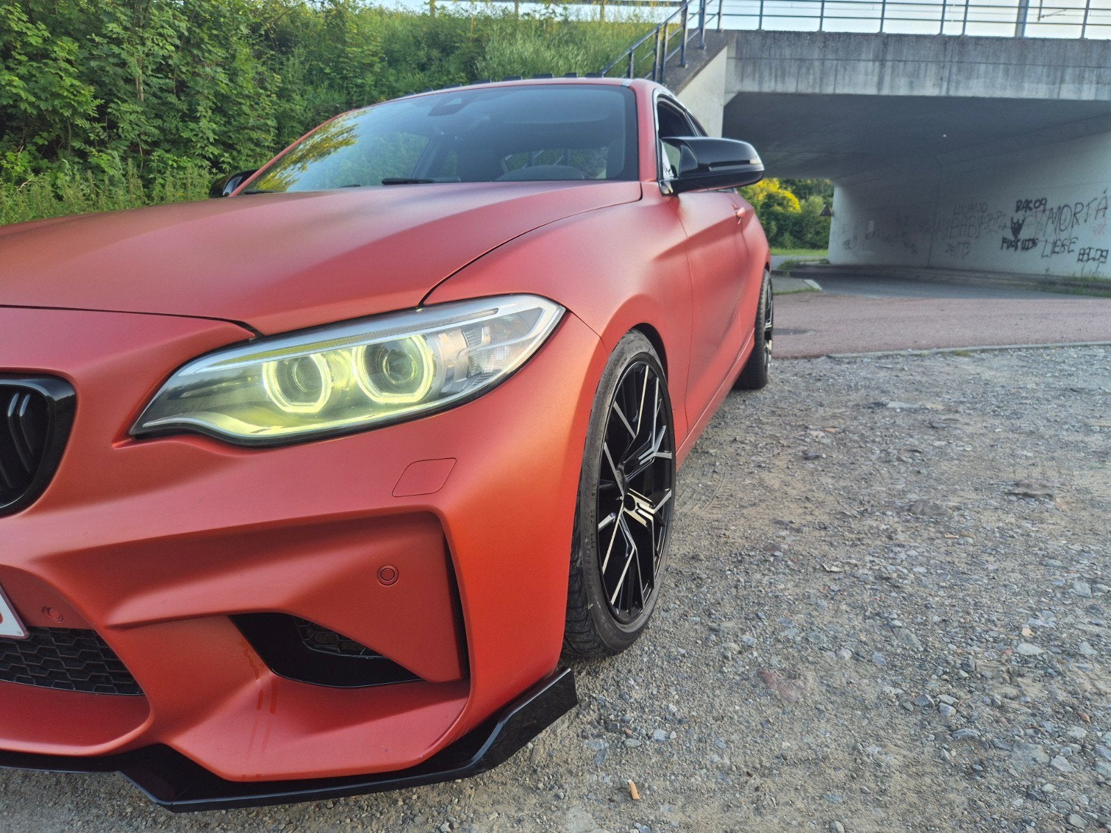Bmw f22 (LCI)  M sport facelift (225da), Enlèvement