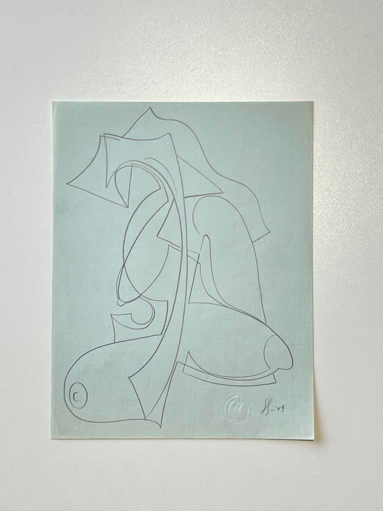 Victor Servranck originele tekening, Verzenden