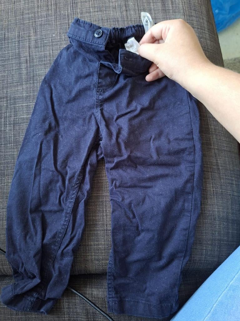 Donkerblauw jongens jeans broek, Kinderen en Baby's, Babykleding | Maat 80, Ophalen