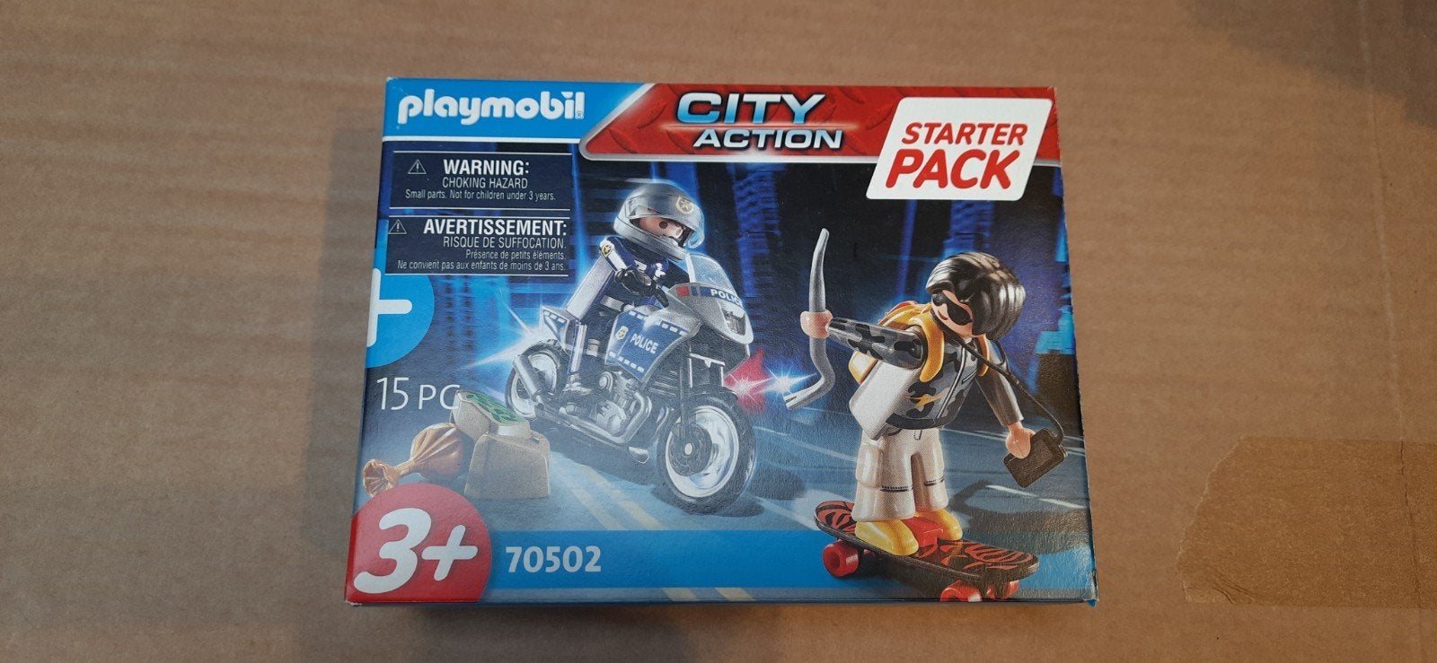 Playmobil City Action 70502 - uitbreidingsset politie, Enfants & Bébés, Enlèvement ou Envoi, Comme neuf, Kit complet, Autres types