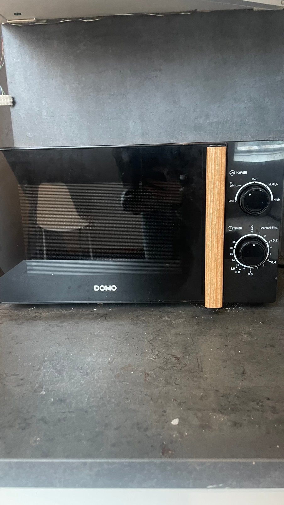 Domo Microgolf, Ophalen, Zo goed als nieuw, Draaiplateau, Vrijstaand