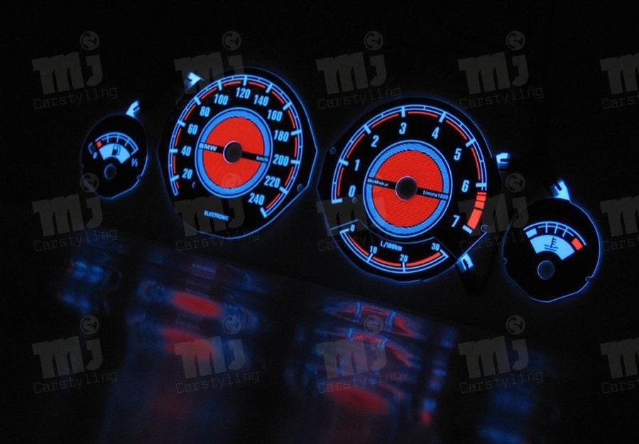 BMW E34 - Indiglo Tellerplaten, Ophalen of Verzenden