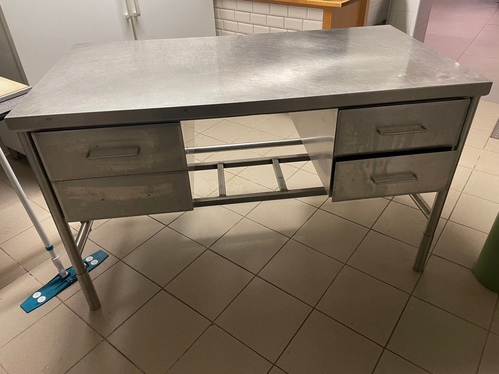 Inox horeca werktafel., Enlèvement ou Envoi