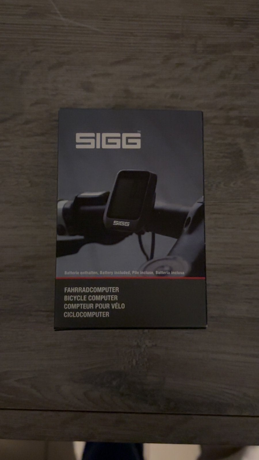 SIGG fietscomputer, Ophalen, GPS, Nieuw