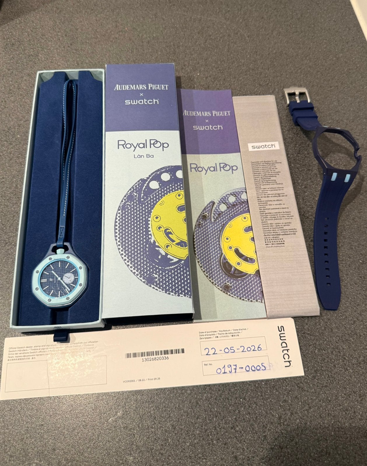 Originele Lán ba met aankoopbon!, Ophalen of Verzenden, Nieuw, Polshorloge, Swatch