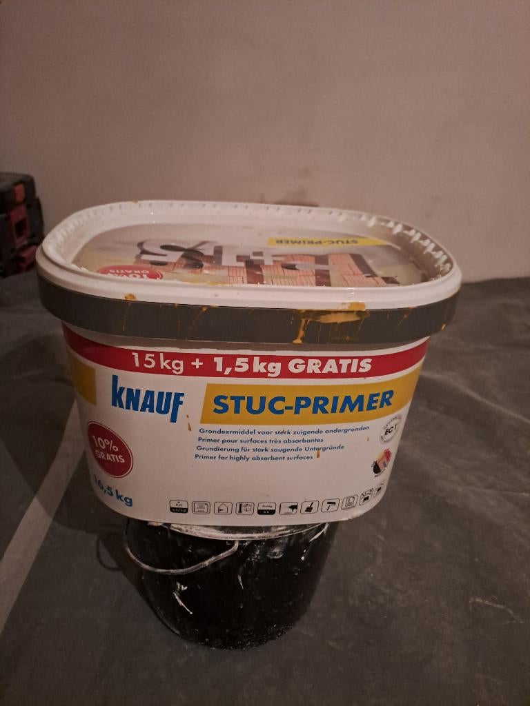 Fin de chantier seau de primer, Bricolage & Construction, Enlèvement, Comme neuf, Autres types