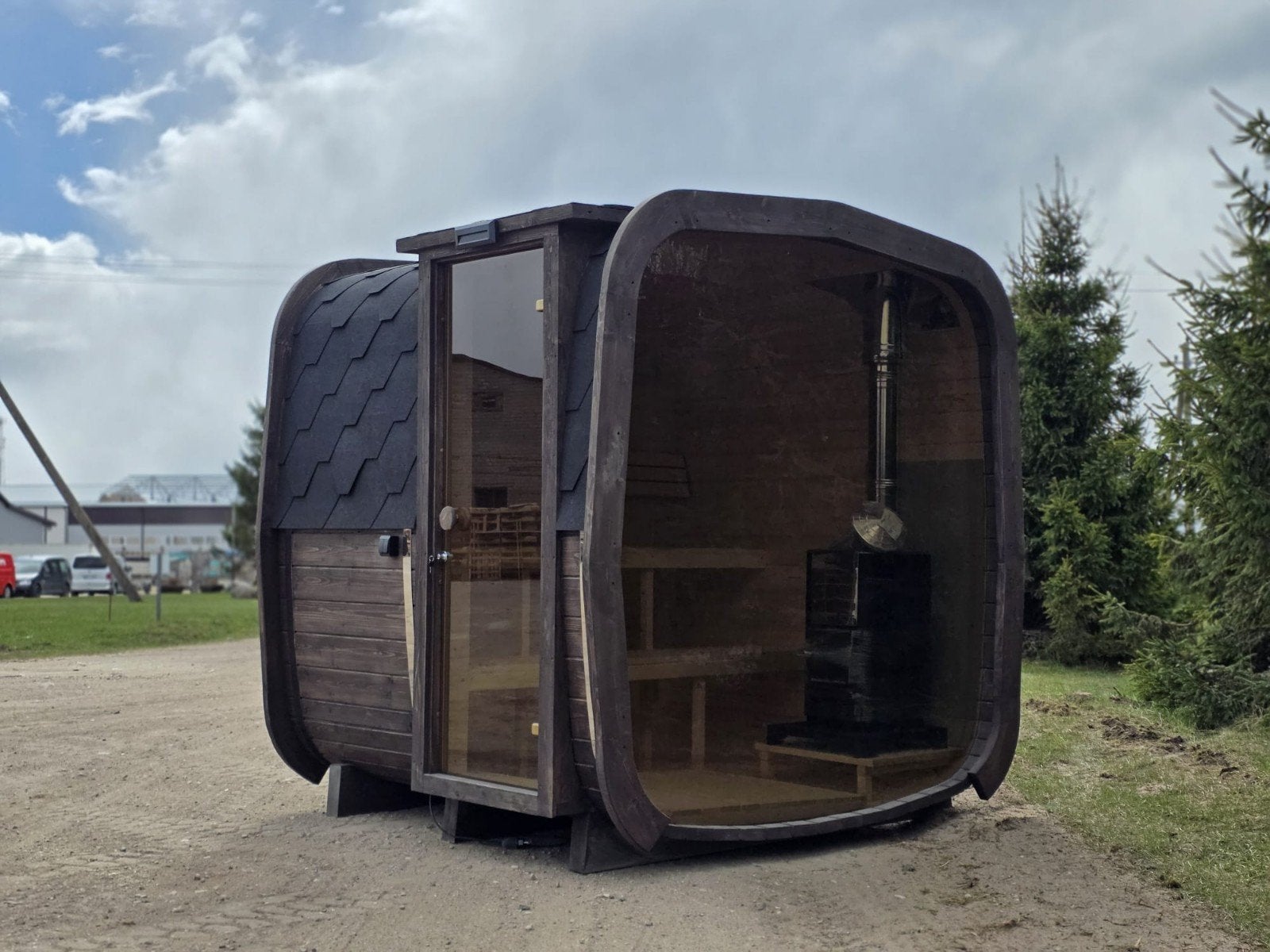 Livraison et installation gratuites du sauna 2M Cube - 10 %, Enlèvement ou Envoi