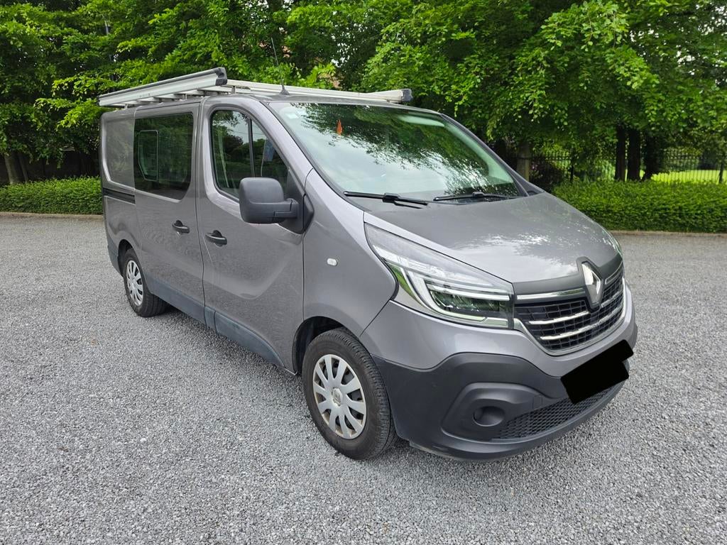 Renault trafic 1.6 diesel 66dkm 2020 navi camera carplay, Stof, 4 cilinders, Renault, Start-stop-systeem