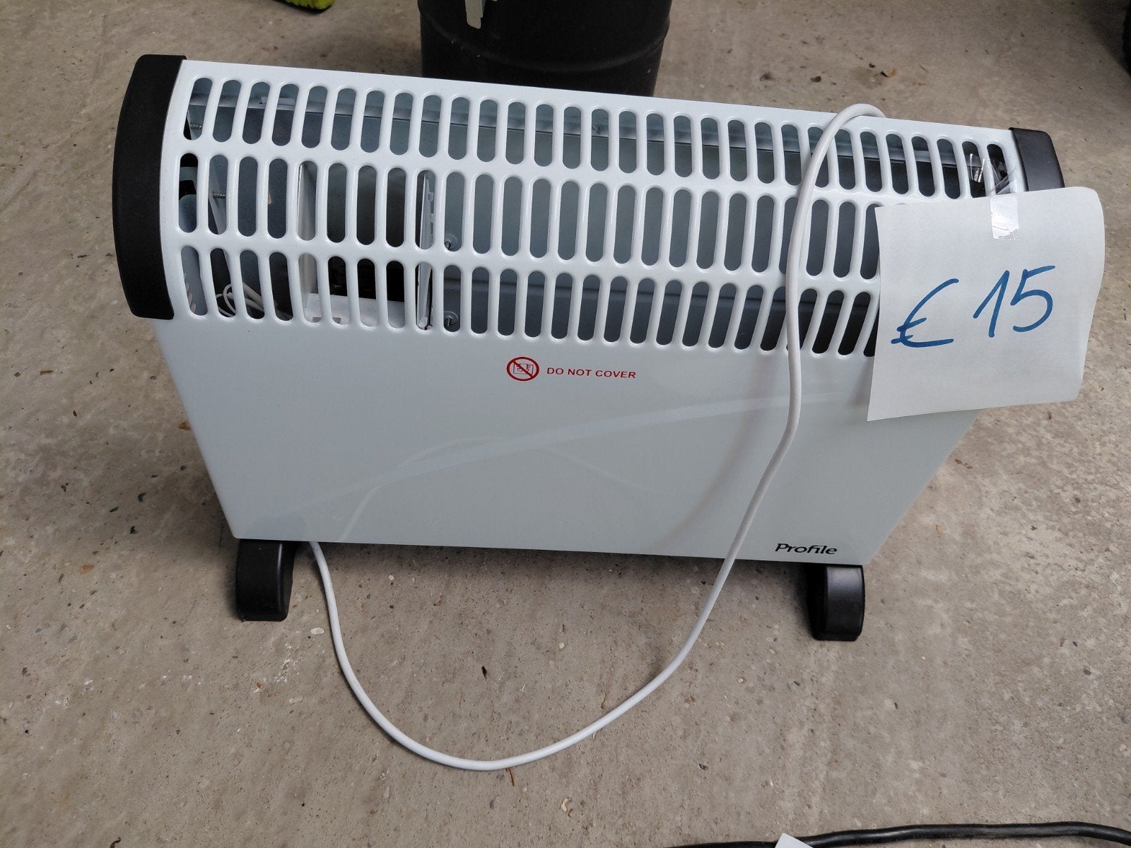 Elektrisch vuurtje, Ophalen