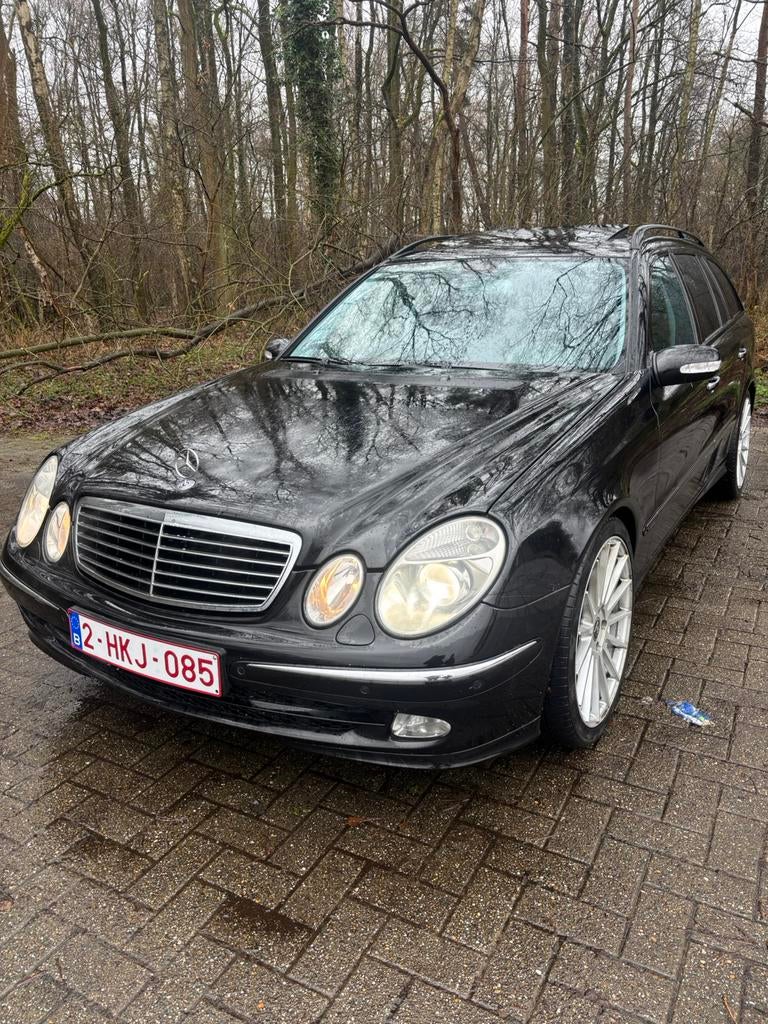 E320 cdi lichte vracht, Automaat, Parkeersensor, Achterwielaandrijving, Zwart